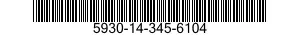 5930-14-345-6104  5930143456104 143456104