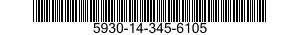 5930-14-345-6105  5930143456105 143456105