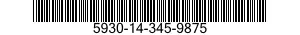 5930-14-345-9875  5930143459875 143459875