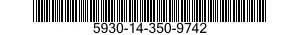 5930-14-350-9742 SWITCH,PUSH 5930143509742 143509742