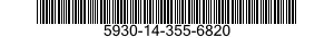 5930-14-355-6820 SWITCH,ROTARY 5930143556820 143556820