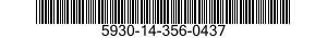 5930-14-356-0437  5930143560437 143560437