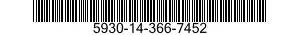 5930-14-366-7452 SWITCH,SENSITIVE 5930143667452 143667452