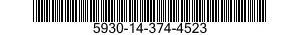 5930-14-374-4523 SWITCH,SENSITIVE 5930143744523 143744523