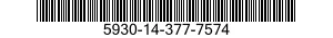 5930-14-377-7574 SWITCH SUBASSEMBLY 5930143777574 143777574