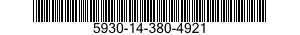 5930-14-380-4921 SWITCH,ROTARY 5930143804921 143804921