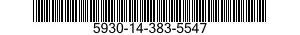 5930-14-383-5547 SWITCH SUBASSEMBLY 5930143835547 143835547