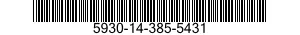 5930-14-385-5431 COVER,ELECTRICAL SWITCH 5930143855431 143855431