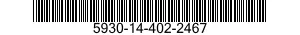 5930-14-402-2467 HANDLE,SWITCH 5930144022467 144022467