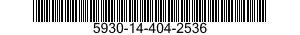 5930-14-404-2536 SWITCH,PUSH 5930144042536 144042536
