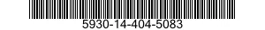 5930-14-404-5083 SWITCH,TOGGLE 5930144045083 144045083