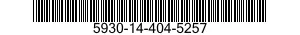5930-14-404-5257  5930144045257 144045257