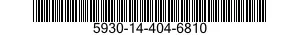 5930-14-404-6810 SWITCH,TOGGLE 5930144046810 144046810