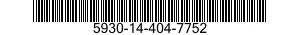 5930-14-404-7752 SWITCH,TOGGLE 5930144047752 144047752
