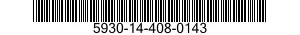 5930-14-408-0143 PUSH BUTTON 5930144080143 144080143