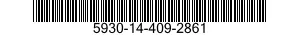 5930-14-409-2861 SWITCH,ROTARY 5930144092861 144092861