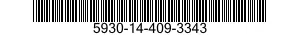 5930-14-409-3343 SWITCH ASSEMBLY 5930144093343 144093343