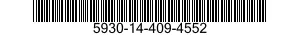 5930-14-409-4552 SWITCH,TOGGLE 5930144094552 144094552