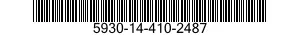 5930-14-410-2487 SWITCH ASSEMBLY 5930144102487 144102487