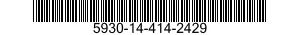 5930-14-414-2429 SWITCH,ROTARY 5930144142429 144142429