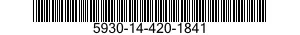 5930-14-420-1841 SWITCH SUBASSEMBLY 5930144201841 144201841