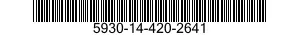 5930-14-420-2641 SWITCH,TOGGLE 5930144202641 144202641