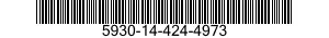 5930-14-424-4973 SWITCH,CODE INDICATING WHEEL 5930144244973 144244973