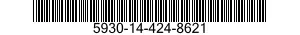 5930-14-424-8621 SWITCH,CODE INDICATING WHEEL 5930144248621 144248621