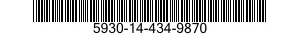 5930-14-434-9870 SWITCH ASSEMBLY 5930144349870 144349870
