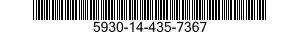 5930-14-435-7367 SWITCH,KNIFE 5930144357367 144357367