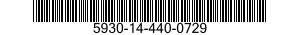 5930-14-440-0729 SWITCH ASSEMBLY 5930144400729 144400729