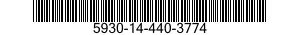 5930-14-440-3774 SWITCH BOX 5930144403774 144403774