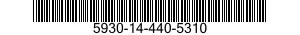 5930-14-440-5310 SWITCH,CODE INDICATING WHEEL 5930144405310 144405310