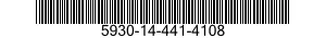 5930-14-441-4108 SWITCH,TOGGLE 5930144414108 144414108