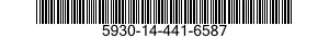 5930-14-441-6587 SWITCH,TOGGLE 5930144416587 144416587