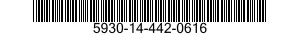 5930-14-442-0616 SWITCH,CODE INDICATING WHEEL 5930144420616 144420616