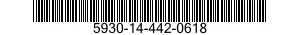 5930-14-442-0618 SWITCH,CODE INDICATING WHEEL 5930144420618 144420618