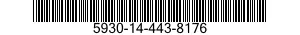 5930-14-443-8176 SWITCH,PUSH 5930144438176 144438176