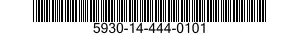 5930-14-444-0101 SWITCH,TOGGLE 5930144440101 144440101