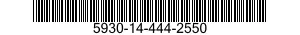 5930-14-444-2550 SWITCH,TOGGLE 5930144442550 144442550