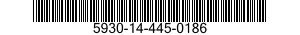 5930-14-445-0186 SWITCH BOX 5930144450186 144450186