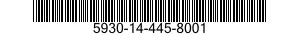 5930-14-445-8001 SWITCH BOX 5930144458001 144458001
