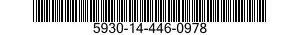 5930-14-446-0978 SWITCH,PUSH 5930144460978 144460978