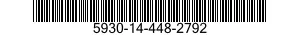 5930-14-448-2792 SWITCH,TOGGLE 5930144482792 144482792