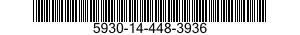 5930-14-448-3936 SWITCH,PUSH 5930144483936 144483936