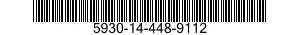 5930-14-448-9112 SWITCH,PUSH 5930144489112 144489112
