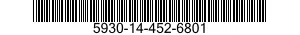 5930-14-452-6801 SWITCH,SENSITIVE 5930144526801 144526801