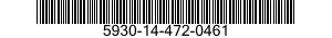 5930-14-472-0461 SWITCH,INTERLOCK 5930144720461 144720461