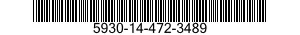 5930-14-472-3489 COVER,ELECTRICAL SWITCH 5930144723489 144723489
