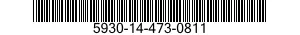 5930-14-473-0811 SWITCH,PUSH 5930144730811 144730811
